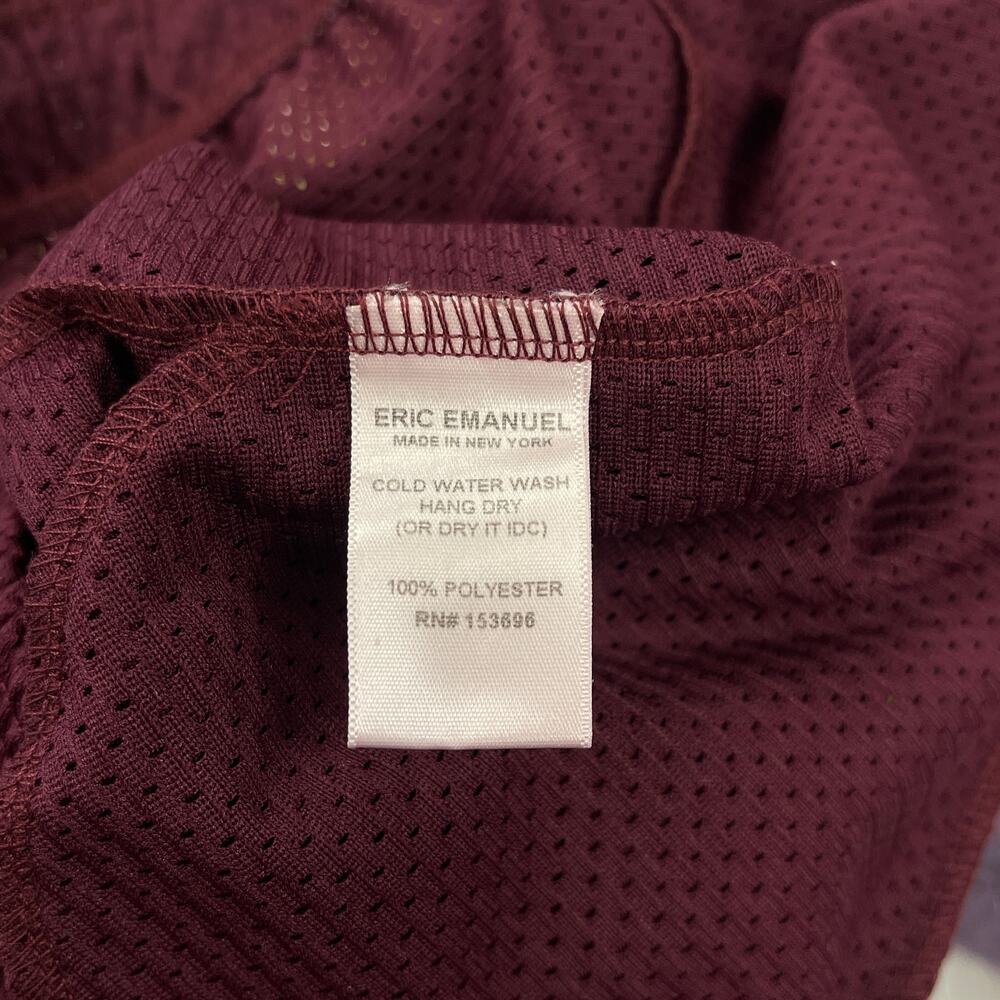 Fw20 Eric Emanuel Ee Basic/Core Short Maroon/Yell… - image 3